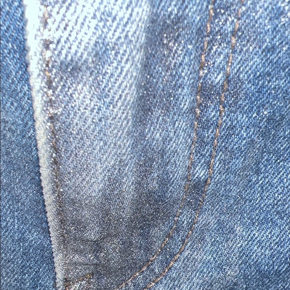Kut from the Kloth sliver metallic jeans - Picture 4 of 5